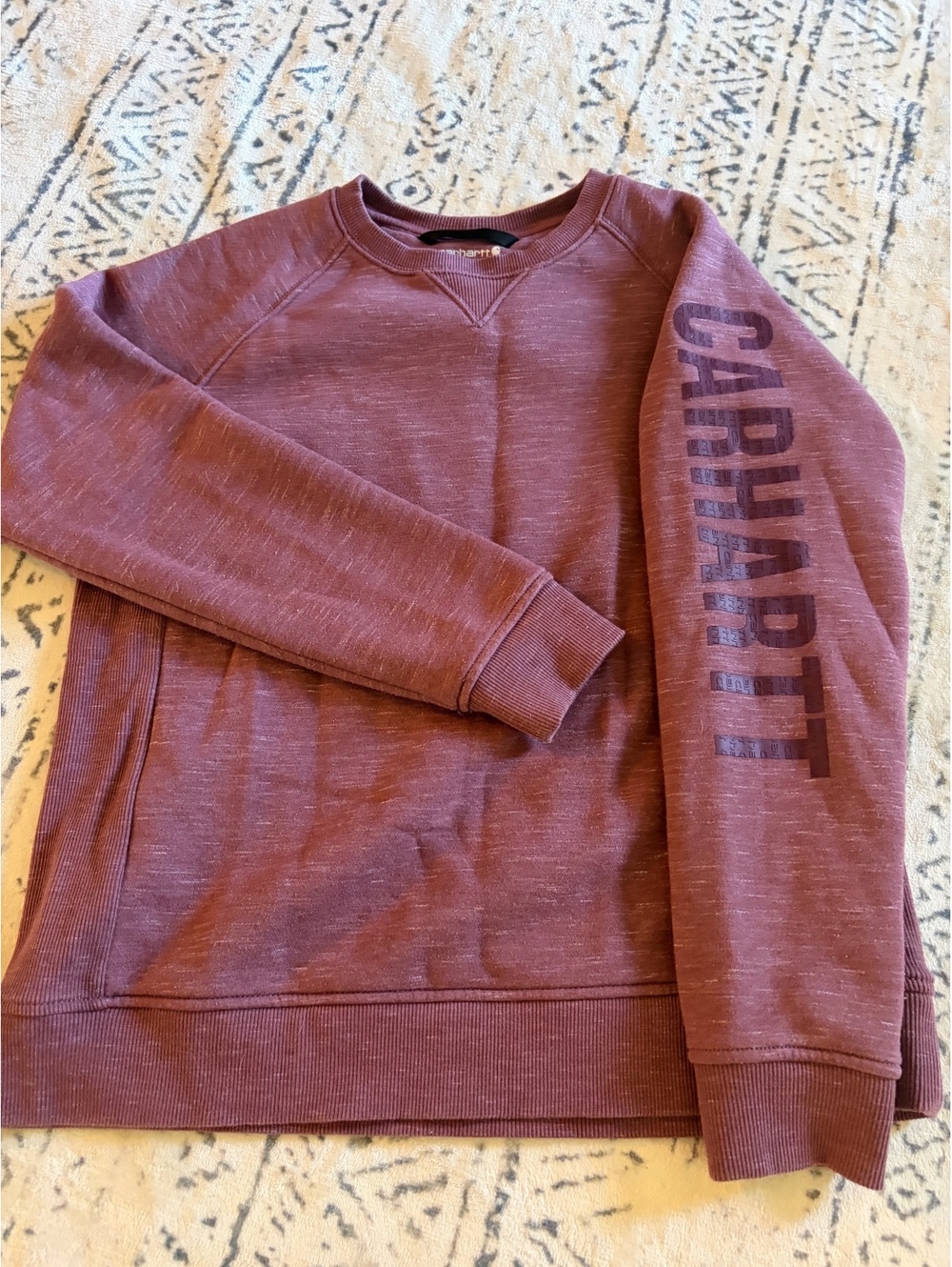 Carhartt Relaxed Fit Crewneck Sweatshirt Size L (12-14)